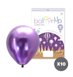 Globos Cromados De 5" x10unidades