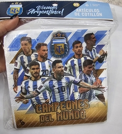 Servilletas de la selección Argentina