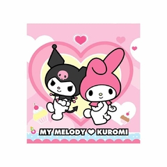 Servilletas de Kuromi y melody