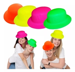 Gorros Bombin Fluor de plástico