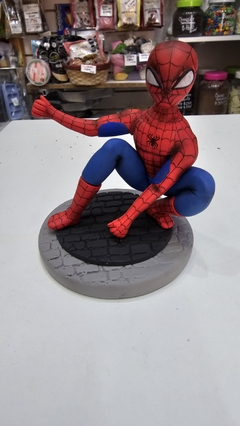 Adorno de Spiderman de Porcelana Fria