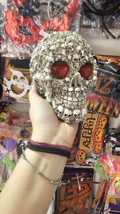 Calavera love con luz