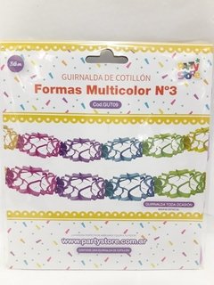 Guirnalda Formas Multicolor N°3