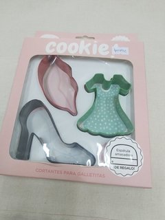 Cortantes de Galletitas +Espatula de regalo