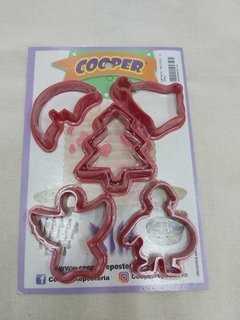 Set de Cortantes Navideños Cooper