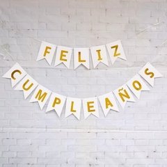 Banderin feliz cumpleaños - Namilu Cotillon