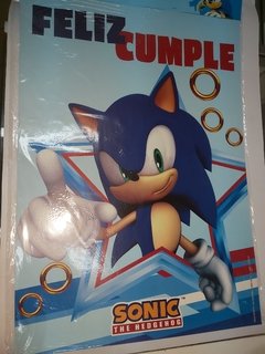 Cartel de sonic