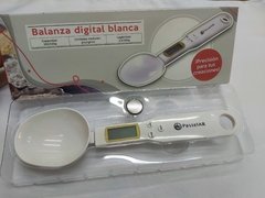 Balanza digital Cuchara Blanca