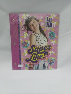 Carpeta N°3 Dos Solapas Soy Luna