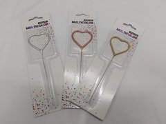 Vela Sparkles en forma de Corazón - comprar online