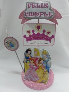 Adorno de Princesas con Vela