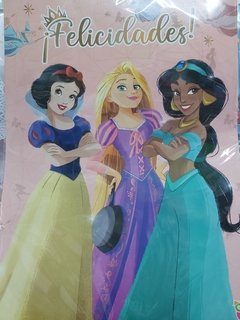 Cartel de Felicidades de Princesas