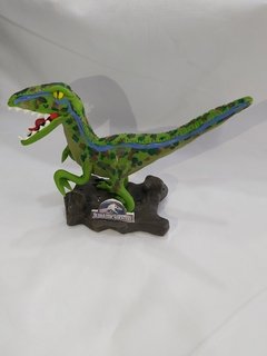 Dinosaurio en porcelana fría