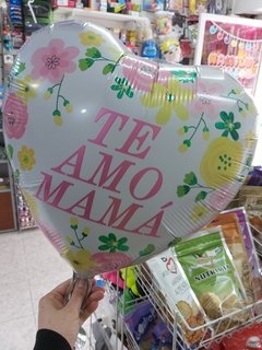 Globo de Te amo mamá 18"