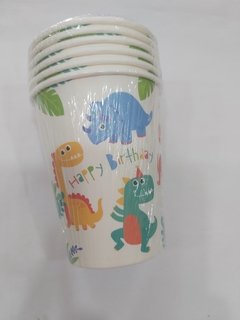 Vasos de Dino x6