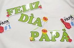 Banderines de Feliz Día del Padre en internet