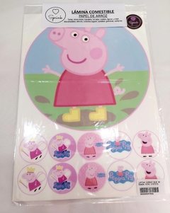 Lamina Comestible Peppa pig