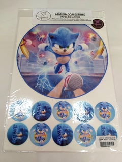 Lamina Comestible Sonic