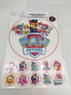 Lamina Comestible Paw Patrol