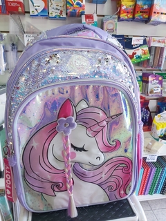 Mochila Footy unicornio con Luz en internet