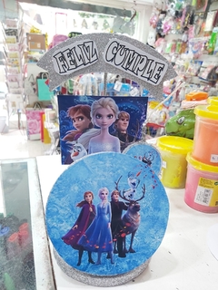 Adorno Frozen con Vela