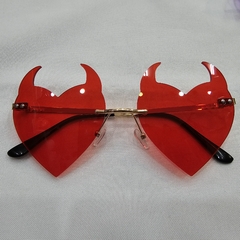 Lentes Corazón Diablo