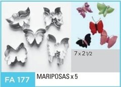 Cortantes x5 Mariposas