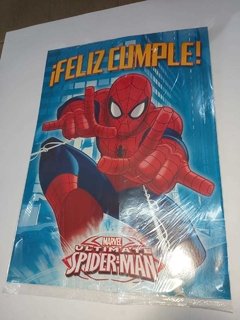 Cartel de Spiderman de Feliz Cumpleaños