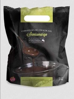 Chocolate Cobertura Semi Amargo Colonial