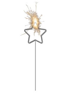 Velas Sparkle en forma de estrella