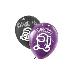 Globos de Amog Us x6