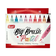 Marcadores Big Brush Pastel x 10