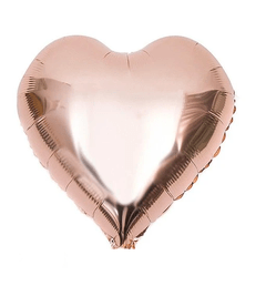 Globo Corazón Rose Gold 18"