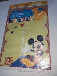 Cartel de "BIENVENIDOS " de Mickey - comprar online