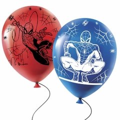 Globos Premium 12" de Spiderman x6