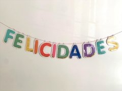 Banner Confetti Felicidades