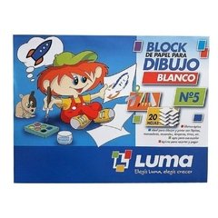 Block de Hojas Blancas Luma