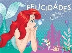 Cartel de Felicidades de La sirenita Ariel