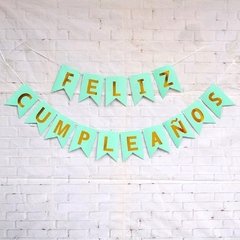 Banderin feliz cumpleaños - comprar online