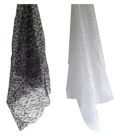 Mantilla de Dama antigua negra