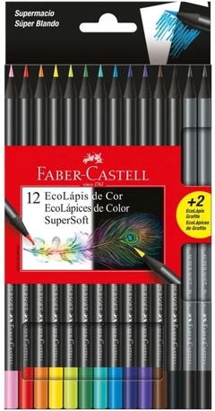 Lapices faber Castell SuperSoft x12