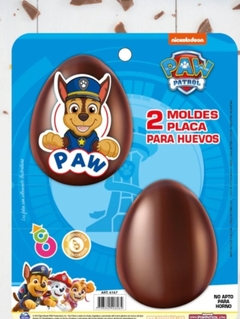 molde de huevos de Paw Patrol