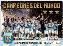 Cartel de La seleccion Argentina