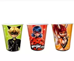 Vasos de Lady Bug x10