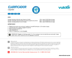 CLARIFICADOR X 5LTS VULCANO - comprar online