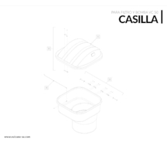 CASILLA PARA FILTRO VC50 VULCANO - comprar online