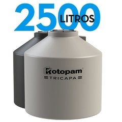 TANQUE 2.500LTS TRICAPA ROTOPAM