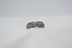 Anillo con textura de escamas - comprar online