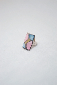 Anillo multicolor Nácar - comprar online