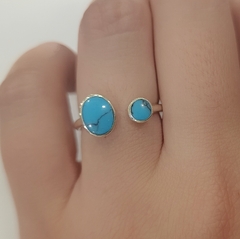 Anillos finos con turquesa en internet